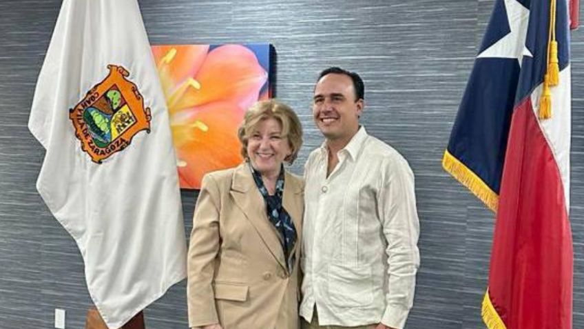 Manolo Jiménez se reúne con Jane Nelson, secretaria de Estado de Texas