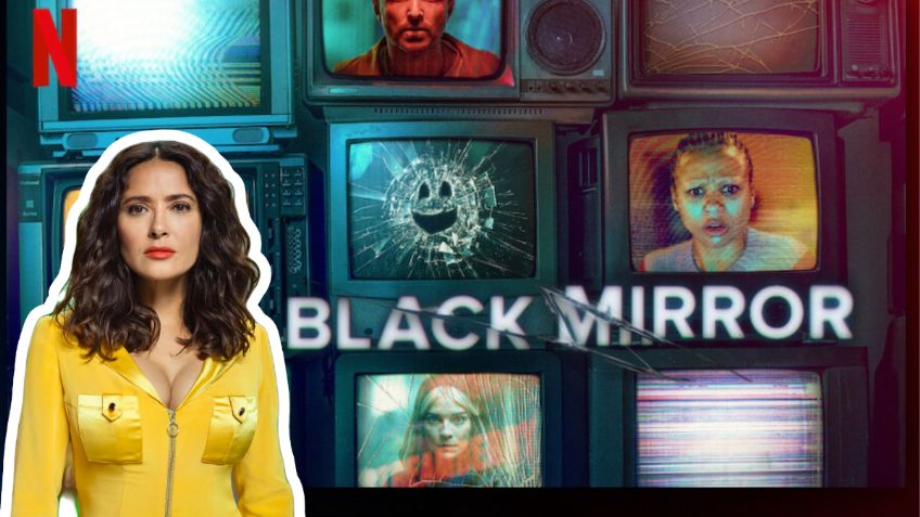 Entrevista con Salma Hayek: “Yo no veo normalmente Black Mirror, porque no me gustan las cosas de miedo”