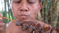 Causa indignación el video de unos hombres comiendo murciélagos: “¿quieren otra pandemia?”