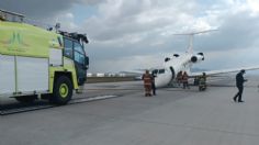 Avión aterriza de emergencia en el AIFA, no hay heridos