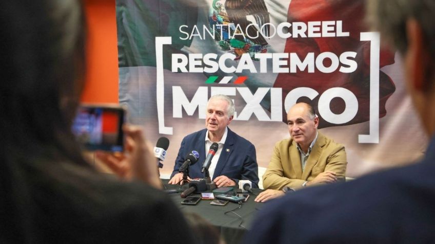 Santiago Creel defiende al Frente Amplio por México