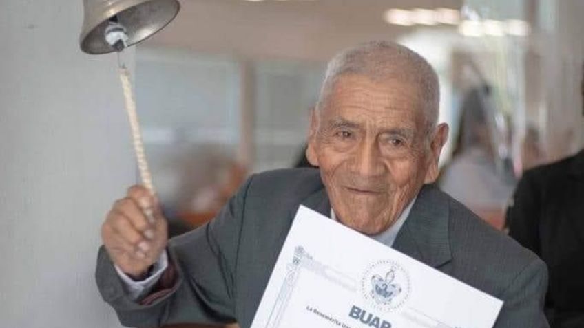 ¡Rompe Barreras! Abuelito de 86 obtiene su título universitario: "Aunque sea grande, voy a seguir estudiando"