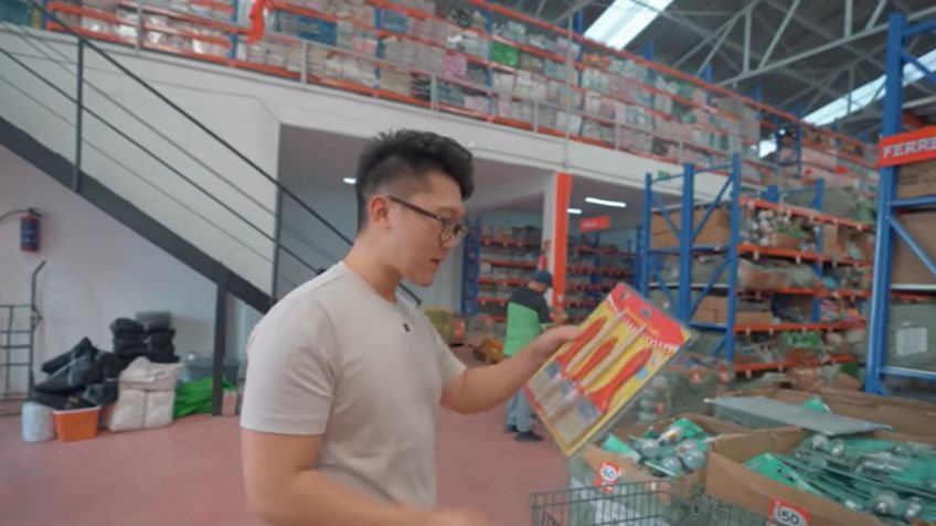 VIDEO: la bodega secreta donde venden mercancía china desde 10 pesos