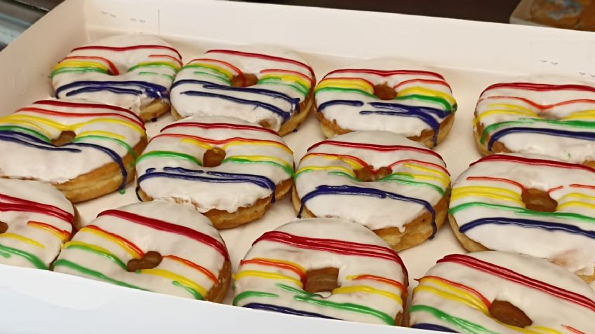 Pride 2023: panadería de Tijuana lanza la una dona especial del orgullo