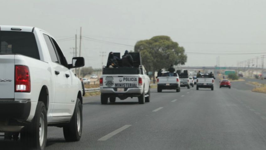 Detienen a ocho sujetos en impresionante operativo en Tepezalá