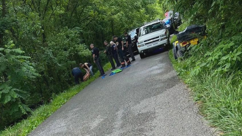 Perrito mata a un niño al pisar por error con su pata el acelerador de una motocicleta