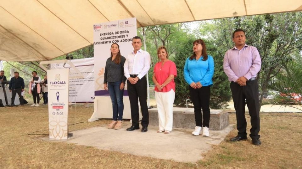 'Aquí en San Lucas inauguramos esta obra porque queremos hacer más obras en el municipio' destacó la gobernadora Lorena Cuéllar Cisneros