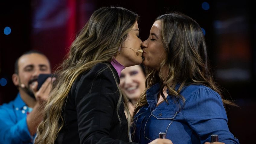 Mariazel presume su beso con Mariana Echeverría, pero es ignorada por su compañera, aquí las pruebas