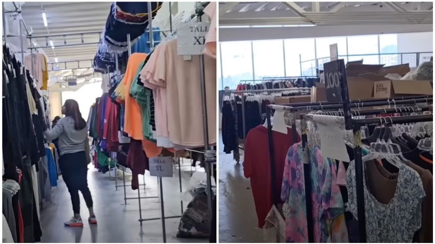 La bodega secreta de paca americana en Edomex, venden ropa más barata que en Shein desde 100 pesos: VIDEO