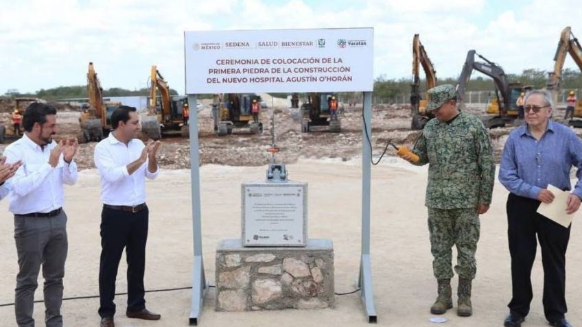 Mauricio Vila Dosal encabeza inicio de la construcción del Hospital O’Horán: será el más grande del sexenio"