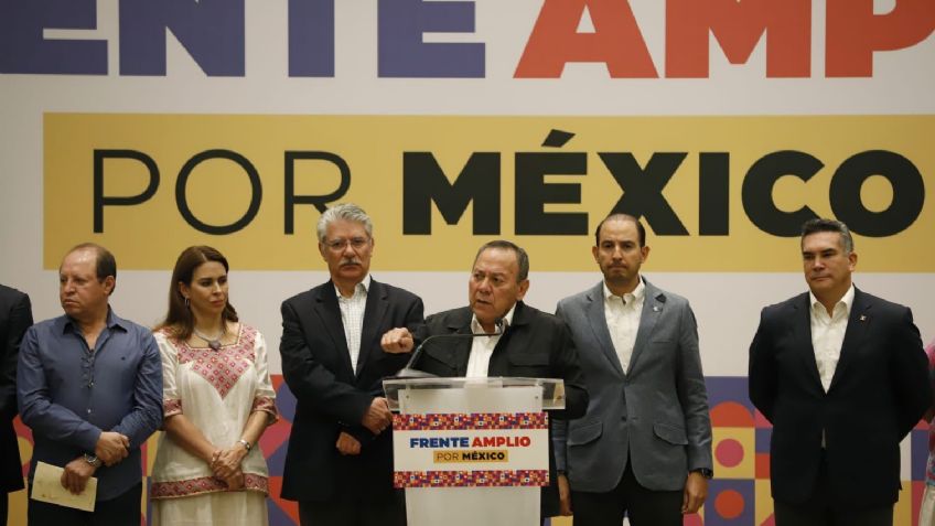 Así será el comité organizador del Frente Amplio por México