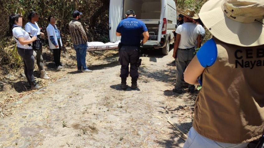 Suman cuatro cuerpos localizados en fosa clandestina ubicada en la cueva del diablo en Nayarit