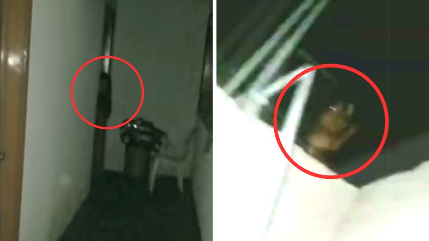 VIDEO | YouTuber logra captar un fantasma dentro de su casa y ruega por ayuda en aterradora grabación