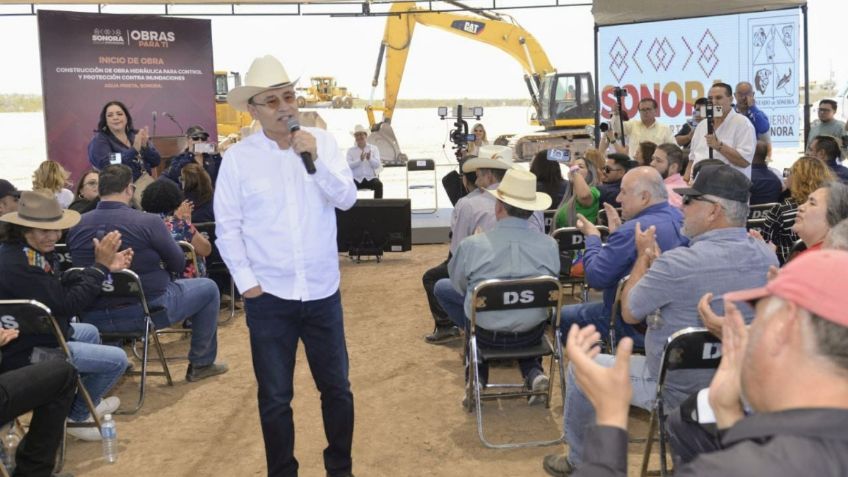 Gobierno de Sonora arrancará obra para control de avenidas en Agua Prieta