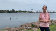 Destaca Claudia Sheinbaum dos obras de AMLO en el puerto Lázaro Cárdenas