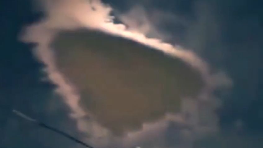 VIDEO: Ovni gigante oscurece el cielo durante varios minutos: mide un kilómetro