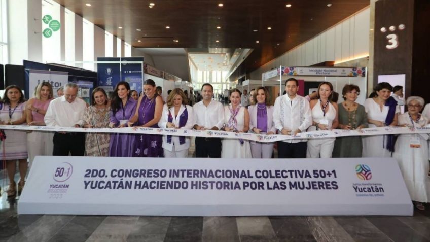 Mujeres mexicanas se reúnen en Yucatán para el Congreso 50+1