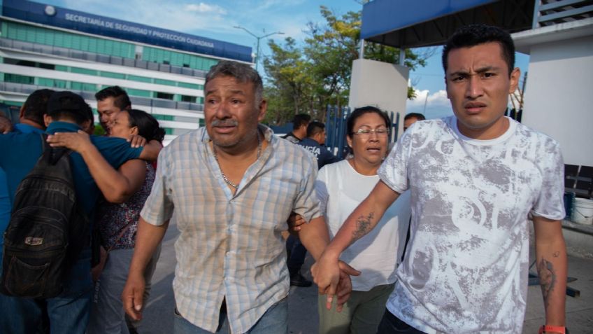 VIDEO: El momento exacto en que aparecen los 16 trabajadores secuestrados en Chiapas, "Los milagros existen, Dios existe"