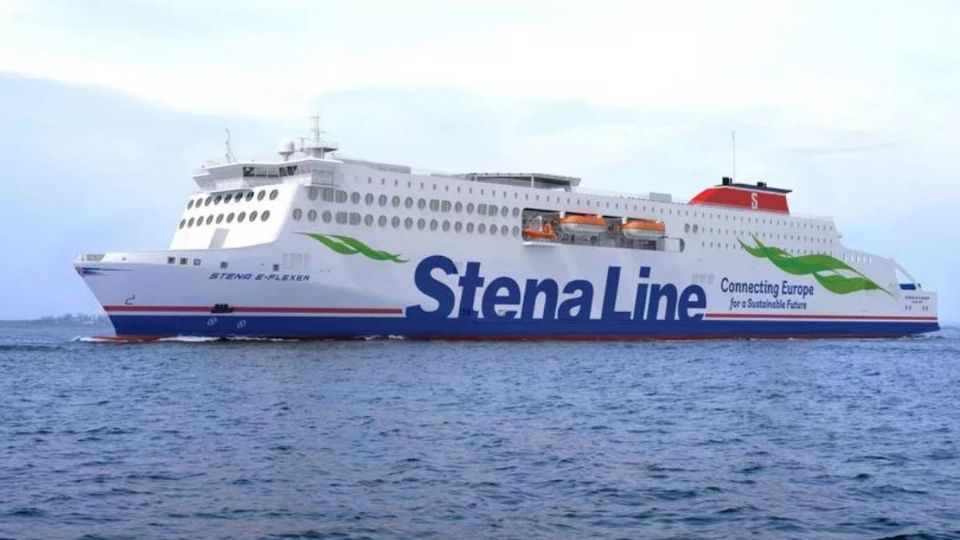 El niño cayó 20 metros en el mar desde el ferry Stena Line.