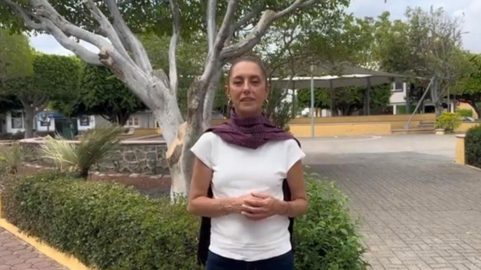 Claudia Sheinbaum envió un mensaje desde Moroleón, Guanajuato