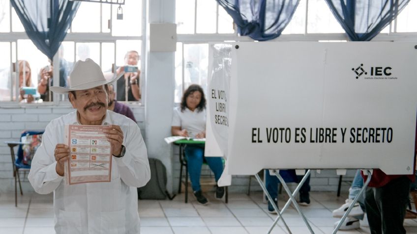 Armando Guadiana reconoce tendencia en su contra: "Fue una elección de estado"