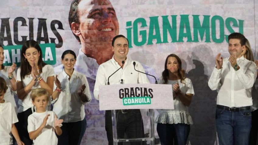 Manolo Jiménez arrasa en el PREP de Coahuila: “Nosotros vamos a gobernar para todas y todos"