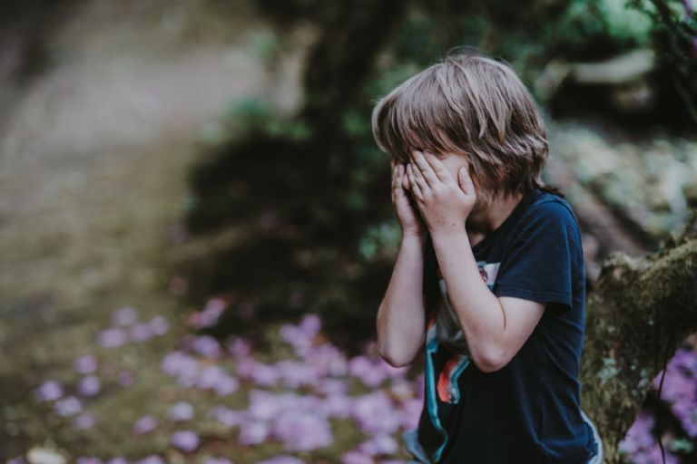 Niño llorando