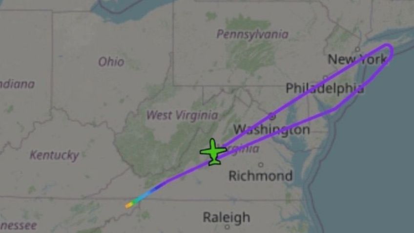 Se estrella avión privado en Virginia