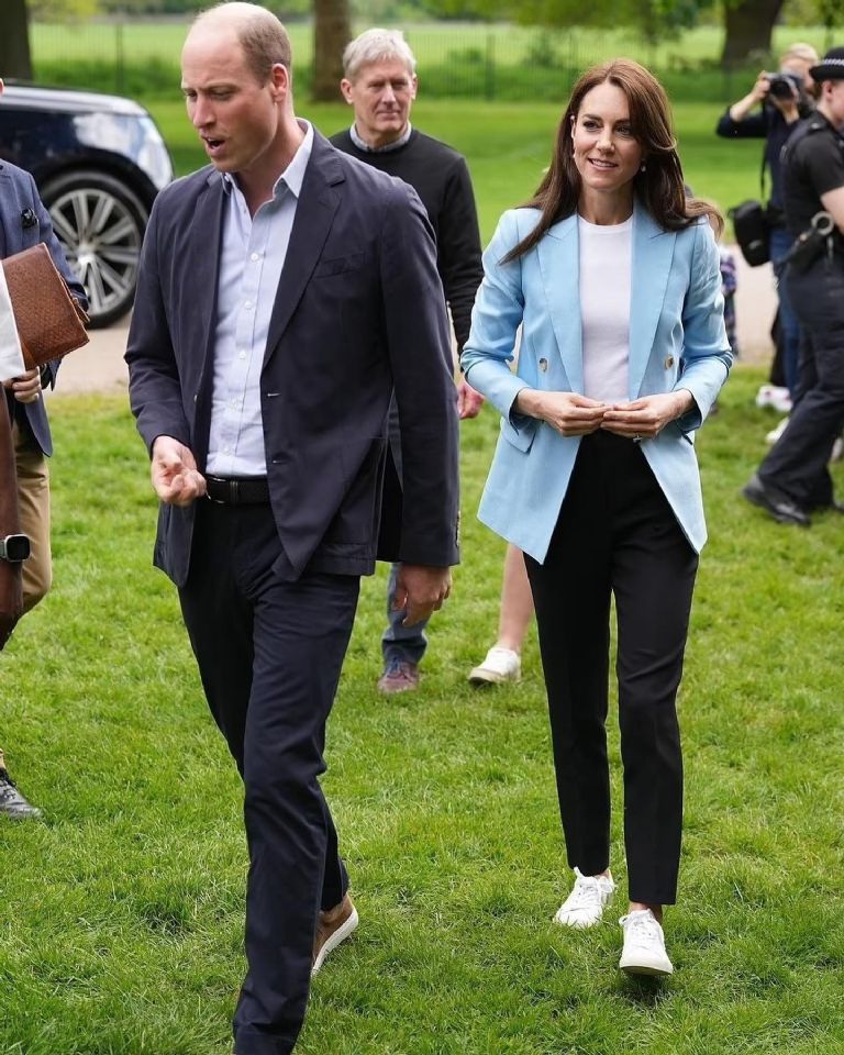 Kate Middleton y el príncipe William 