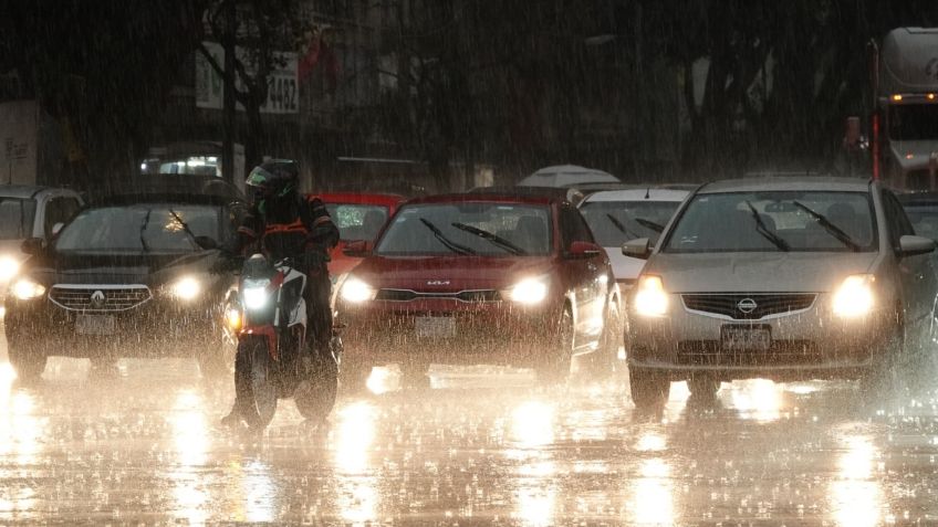 VIDEOS | Fuerte lluvia azota CDMX y Edomex: activan alerta en estas alcaldías