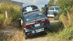 ¡De película! Policías de tránsito “se durmieron” y les robaron una patrulla en Tampico