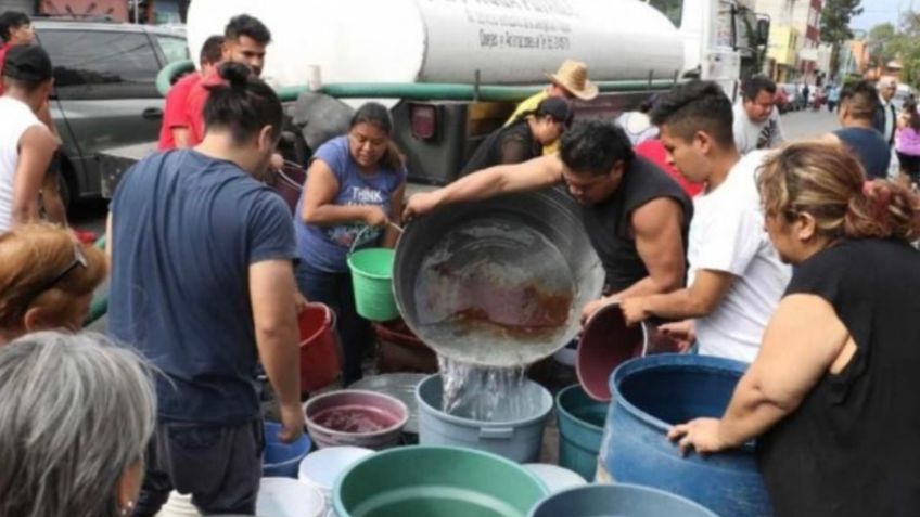 Aplican nueva reducción en el suministro de agua potable en la zona del Valle de México