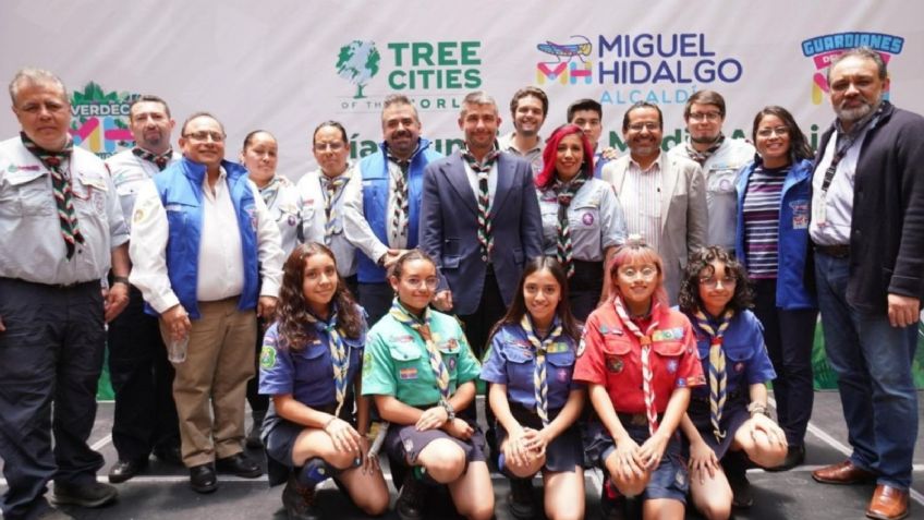 Scouts de México recibieron reconocimiento honorífico por cuidado de parques