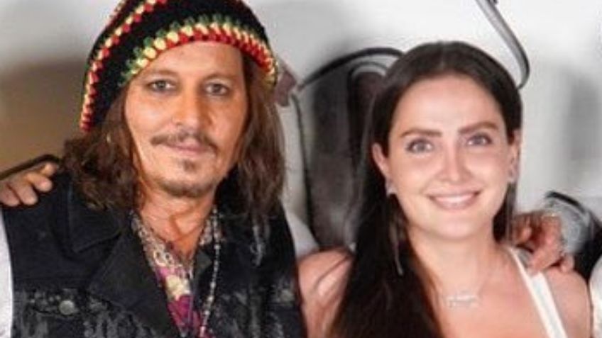 Celia Lora recibe beso de Johnny Depp y despierta la envidia: "Así se ve la felicidad"