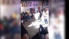 VIDEO FUERTE: Mueren dos y 6 terminan heridos en una balacera en un baile sonidero en San Luis Potosí