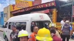 Chocan dos unidades de transporte en Calzada Zaragoza, Puebla: hay 15 lesionados