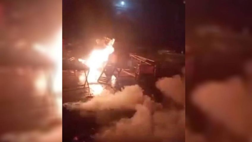 VIDEOS: así se vivió el fuerte incendio que dejó 9 víctimas en la Central de Abasto en Toluca