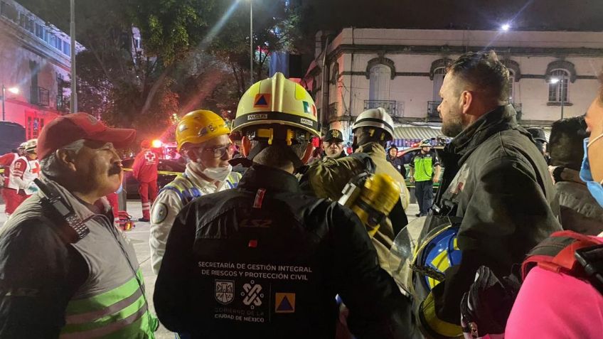 FOTOS: se incendia hotel en la Roma Norte, deja 135 personas intoxicadas y tres con quemaduras