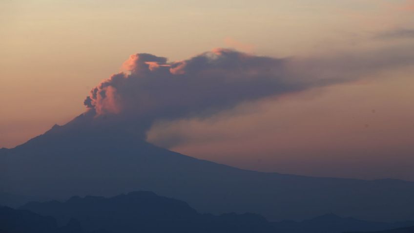 Popocatépetl arroja ceniza hoy 10 de julio, cae en 9 alcaldías de la CDMX