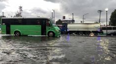 Caos en CDMX: reportan inundaciones en Calzada Ermita Iztapalapa