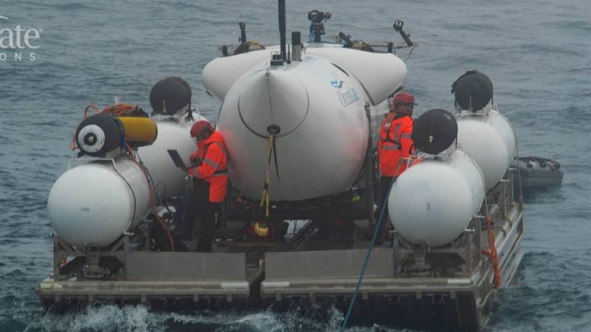 Revelan una macabra conversación de OceanGate a los tripulantes del Titán