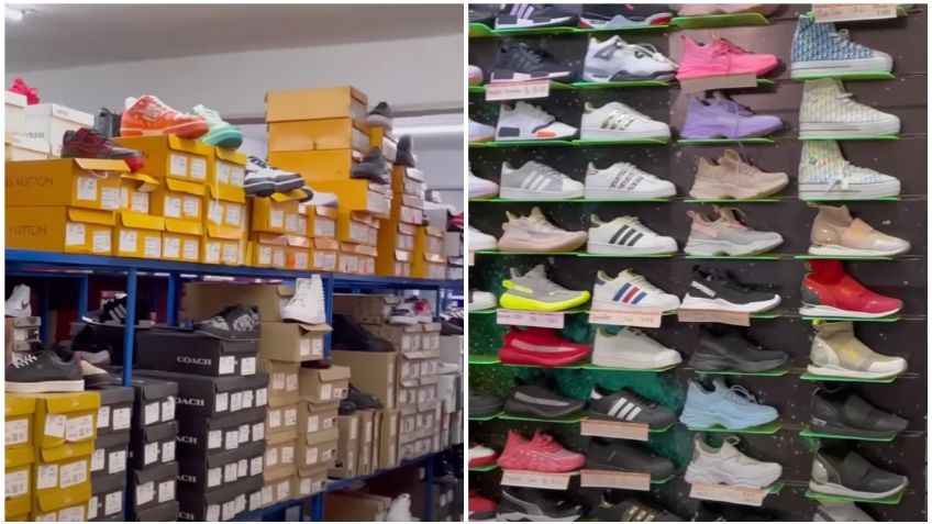 En esta bodega podrás encontrar tenis desde 165 pesos, hasta surten en Tepito