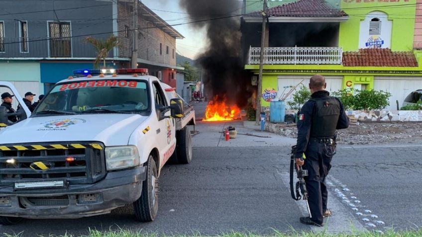 Detención de “El Chicharo” detrás de los bloqueos y quema de vehículos en Tierra Caliente, Michoacán