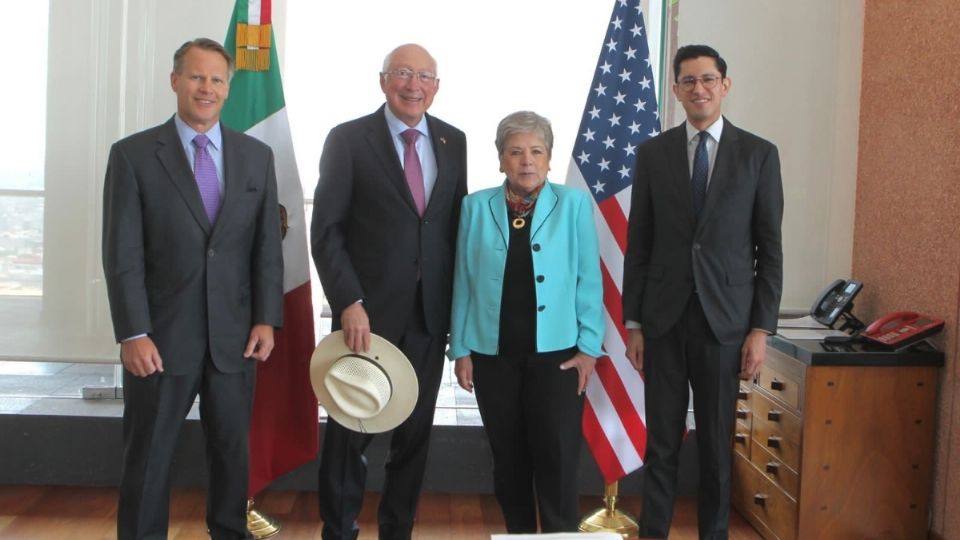 Roberto Velasco, jefe de la Unidad para América del Norte, señaló que fue un “encuentro abierto sobre las prioridades de la agenda compartida'