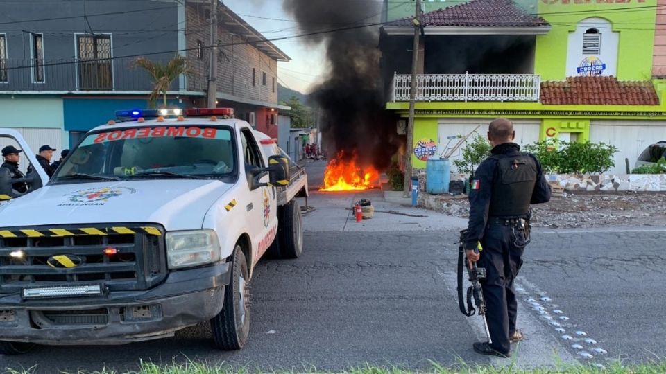 En la zona se llevó a cabo un operativo por tierra y aire del Ejército, Guardia Nacional y Guardia Civil