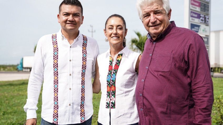 Claudia Sheinbaum se encuentra con José Ramiro, hermano de AMLO