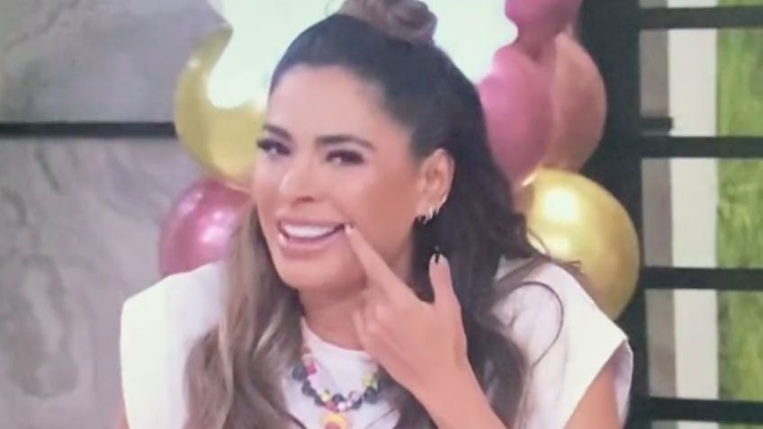 Galilea Montijo confirma que está chimuela y lo muestra en televisión nacional: "aunque usted no lo crea"