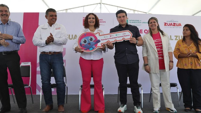 Samuel García inaugura guardería en General Zuazua, Nuevo León