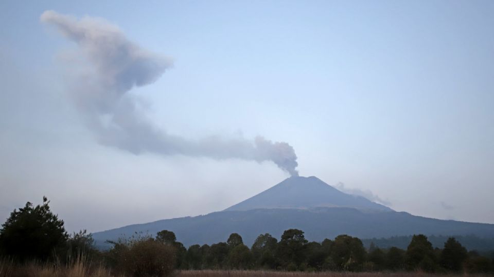 La ceniza caerá en las alcaldías al sur de la CDMX.