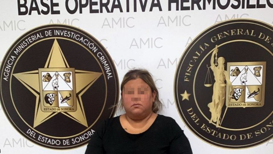 La Fiscalía de Sonora logró capturar a una mujer identificada como Daniela Guadalupe “N”